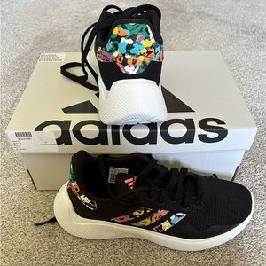 Adidas Women’s Puremotion 2.0 Black/Black/White floral